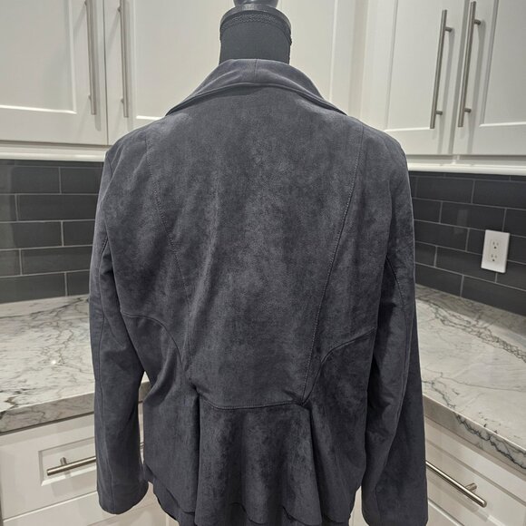 NWT - BCBG Generation Faux Suede Jacket - Size Large - Picture 2 of 7